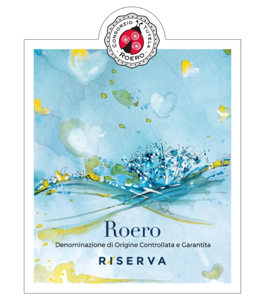 Etichetta Roero Bianco Riserva